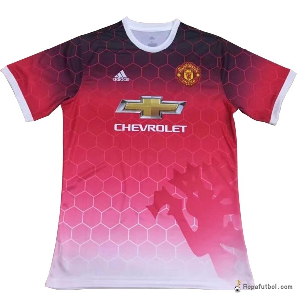 Camiseta Entrenamiento Manchester United 2017/18 Rosa